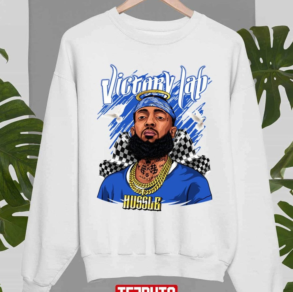 Nip Hussle Rapper Vintage 90s Bootleg Unisex Sweatshirt