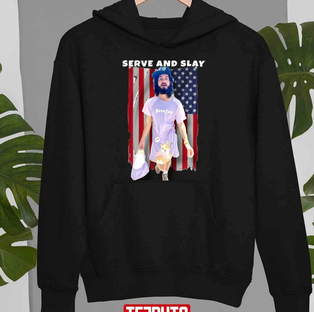 Serve And Slay Drew Unisex T-Shirt