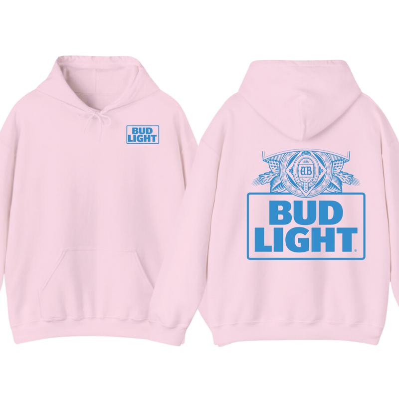 Bud Light - Bud Light Label Shirt For Men For Women Unisex Hoodie and T-Shirt, Graphic tee Gift for Birthday Top Womenswear