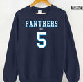 Number 5 Carolina Panthers Unisex Sweatshirt