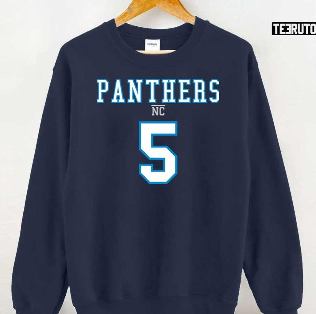 Number 5 Carolina Panthers Unisex Sweatshirt