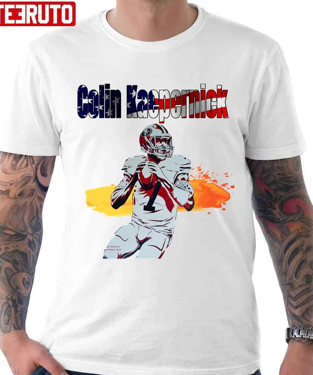 No 7 Colin Kaepernick American Football Vintage Unisex T-shirt