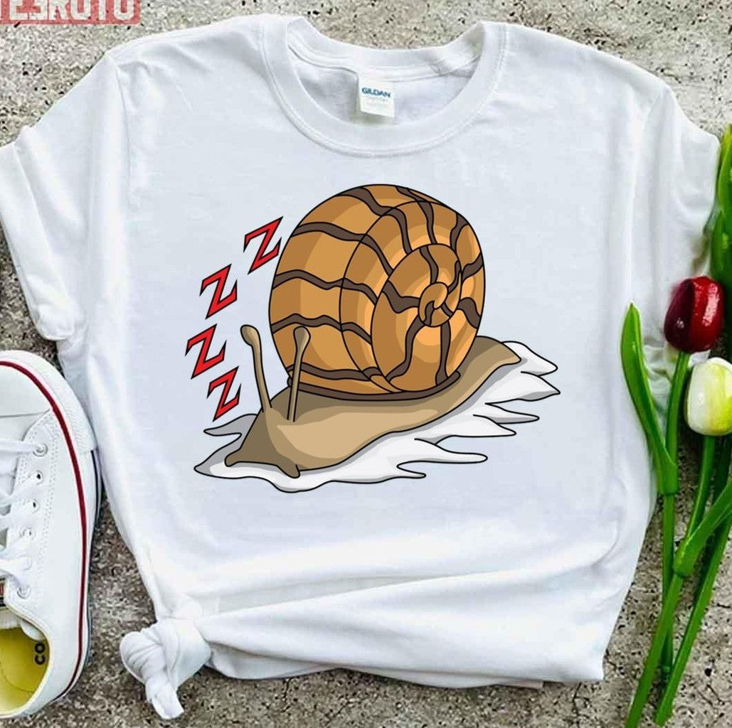 Sloth Sleeping Snail Seven Deadly Sins Unisex T-Shirt