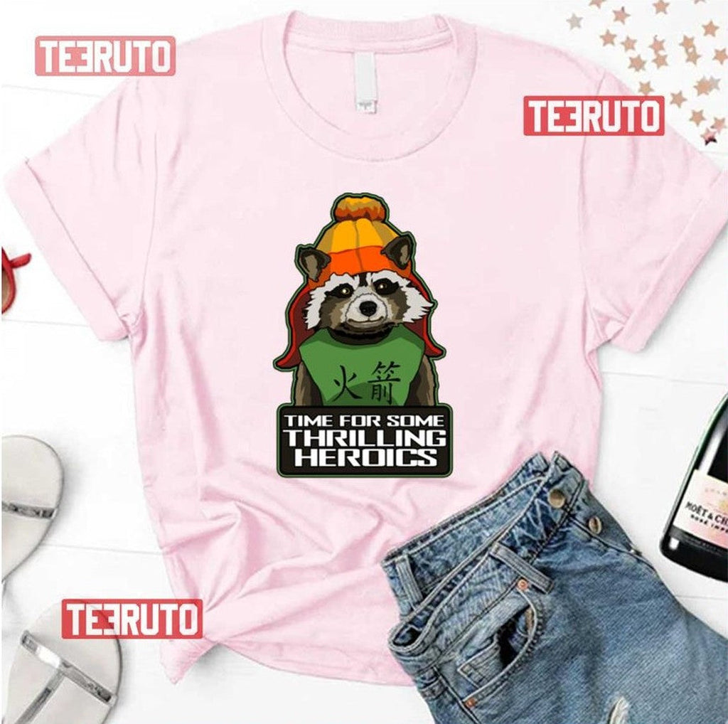 Raccoon Finds Serenity Unisex T-Shirt