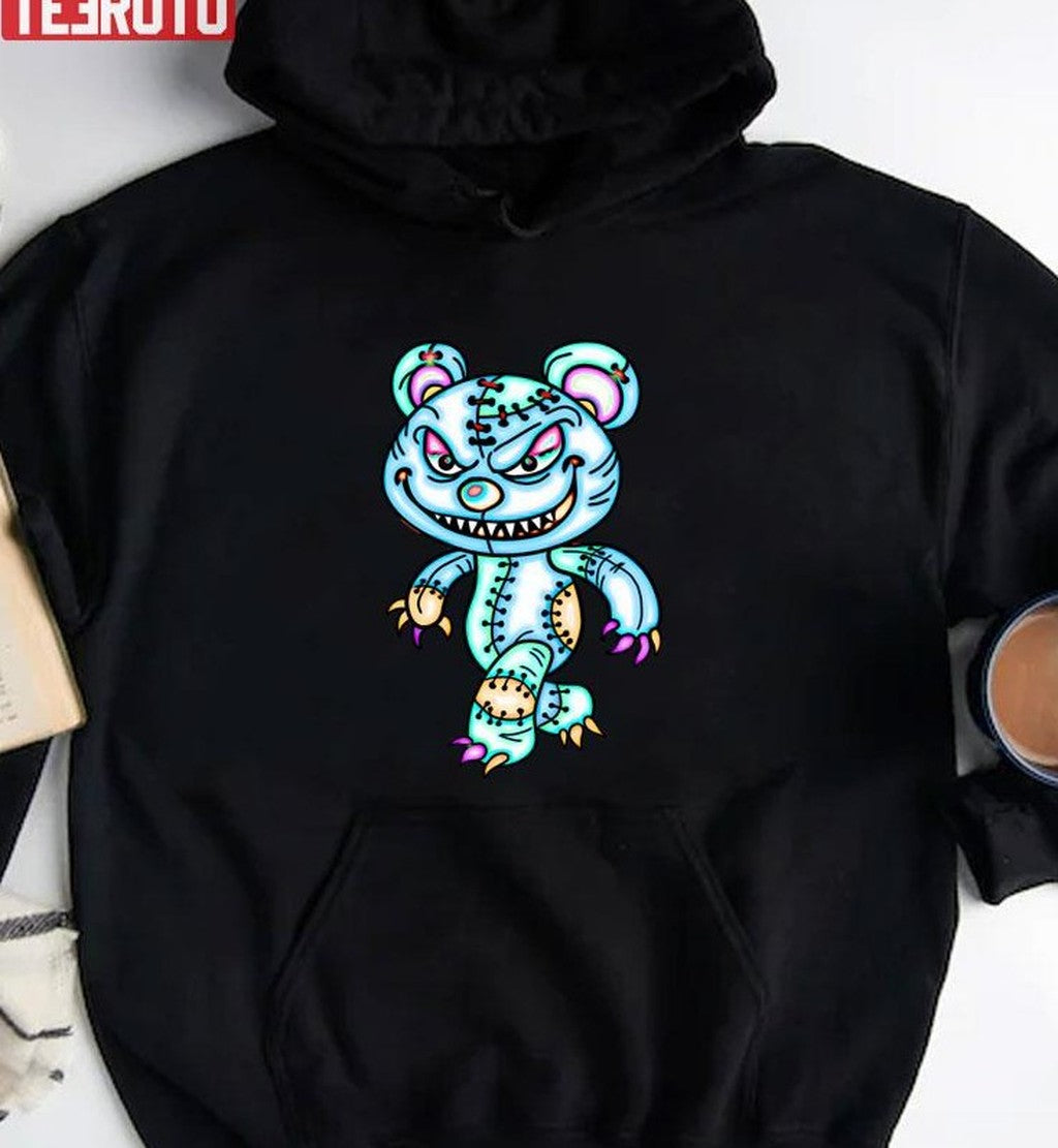 Bad Teddy Bear Halloween Unisex T-Shirt