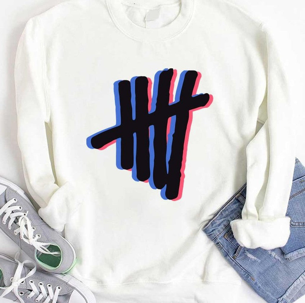 Tally Marks Unisex Hoodie