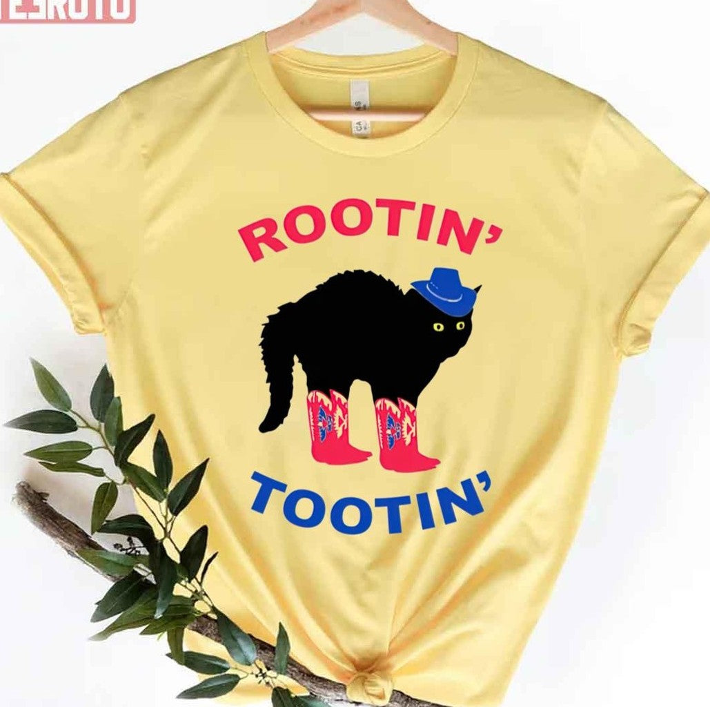Rootin Tootin Cat Cowboy Cat Unisex Sweatshirt