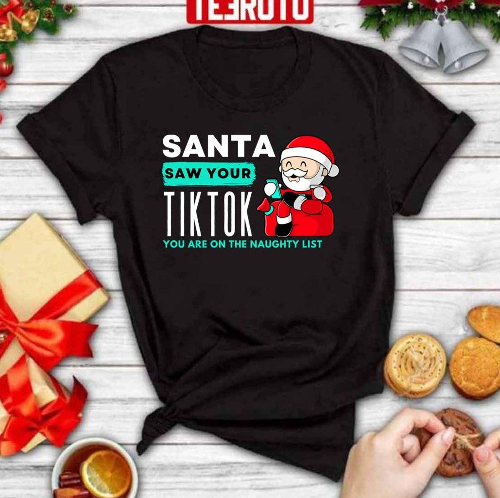 Santa Funny You Are On The Naughty List Christmas Unisex Sweatshirt