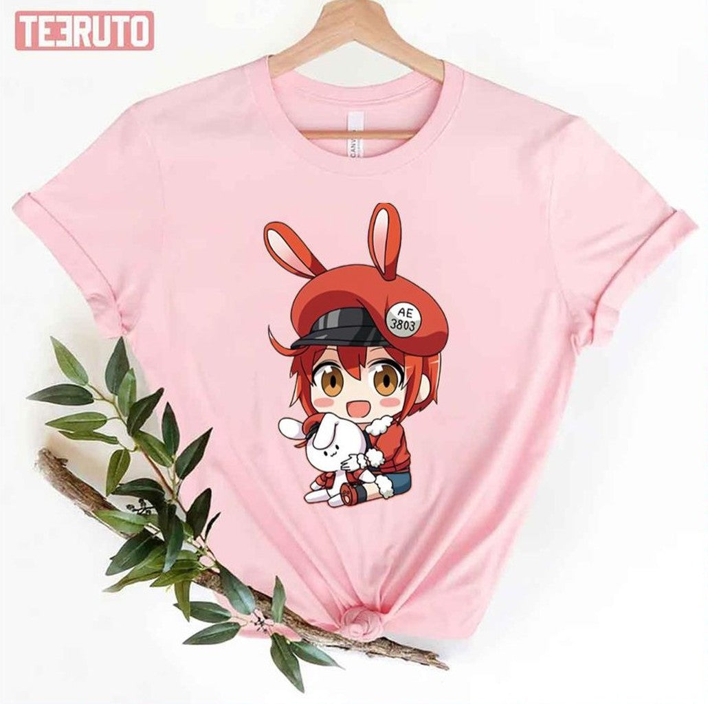 Saibou Chibi Cells At Work Unisex T-Shirt