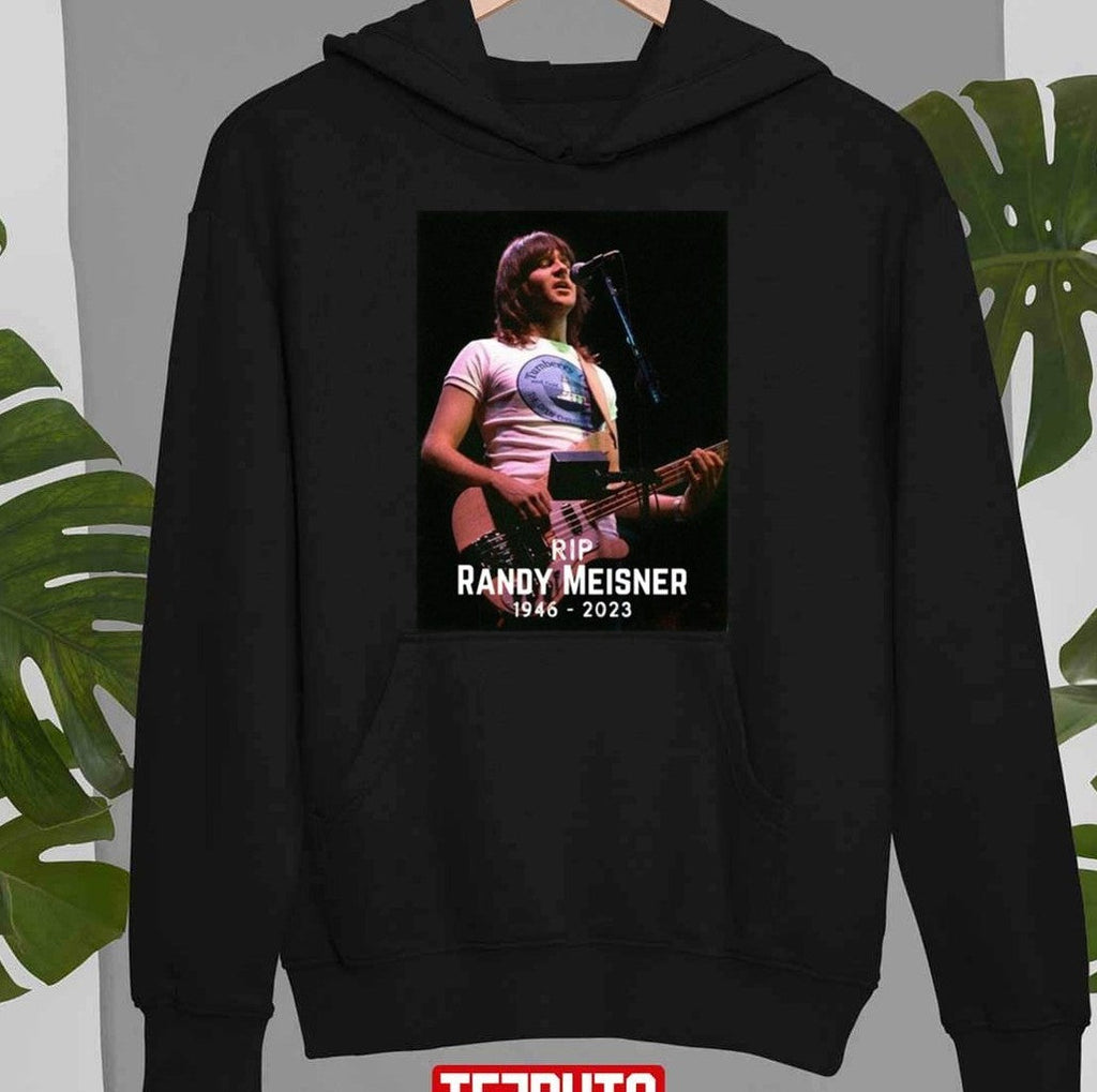 Randy Meisner Playing Guitar Unisex T-Shirt