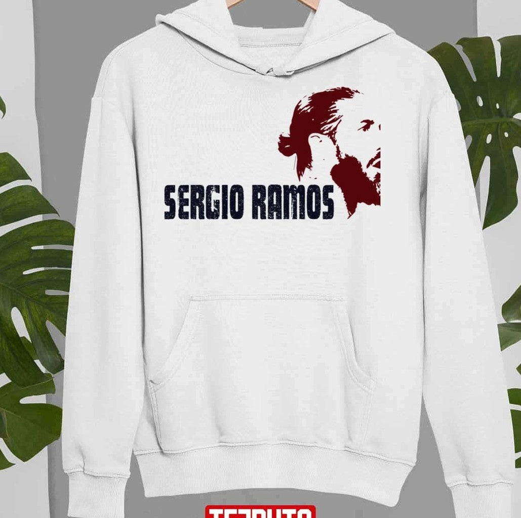 Art And Illustration Designs Sergio Ramos Unisex Sweatshirt