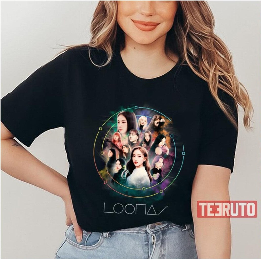 Ot12 White Logo Loona Unisex T-Shirt