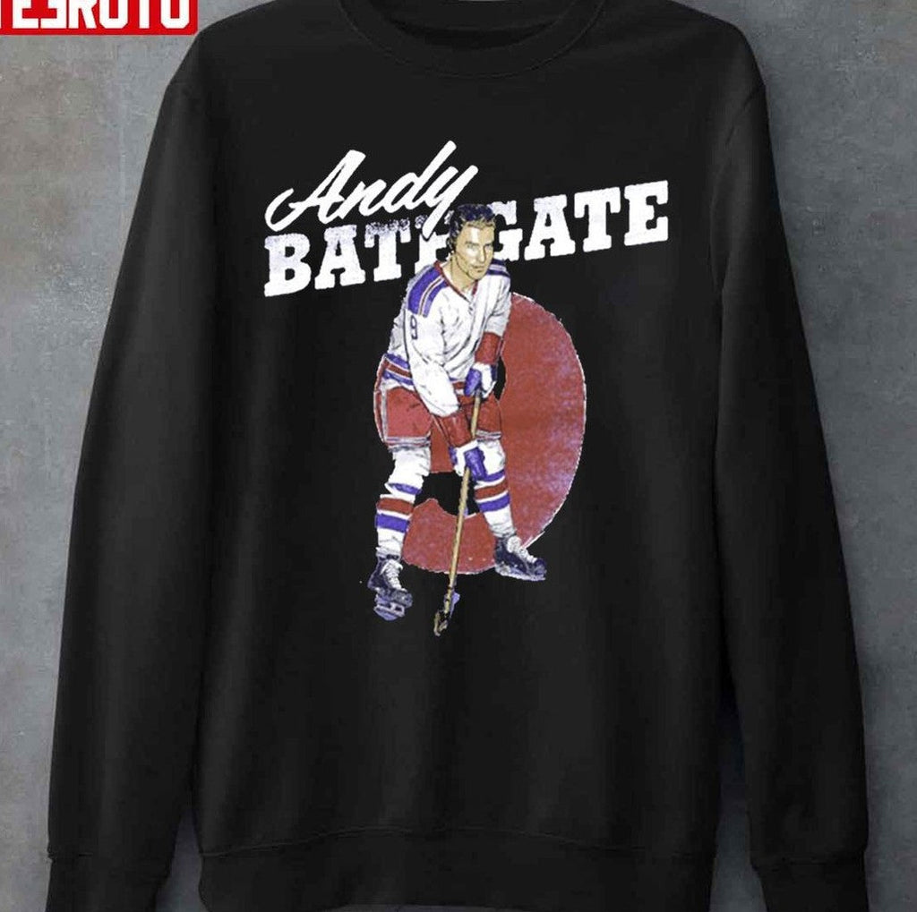 Andy Bathgate New York R Retro Hockey Unisex T-Shirt