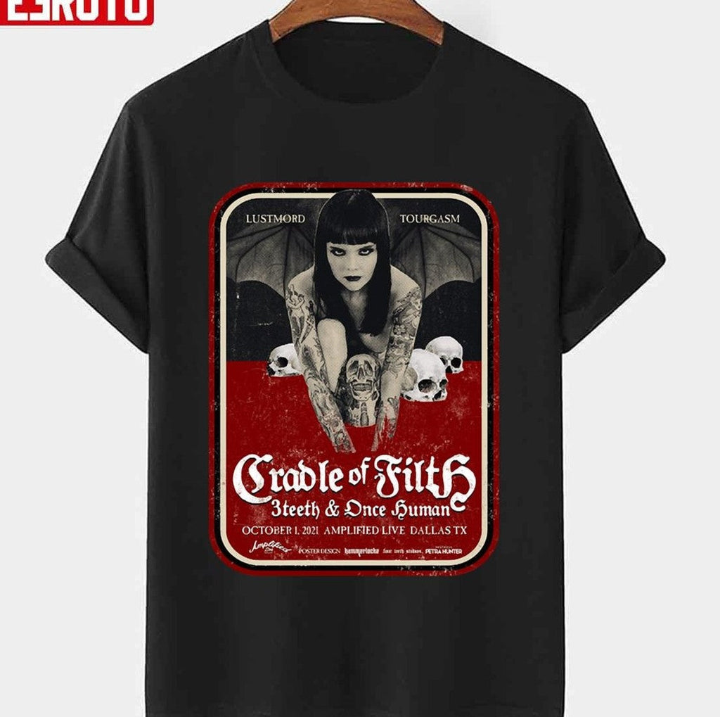 3teeth &amp; Dnce Human Cradle Of Filth Unisex T-Shirt