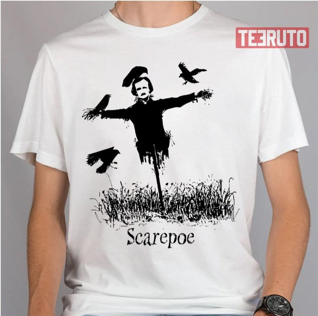 Scarepoe Edgar Allan Poe Unisex T-Shirt