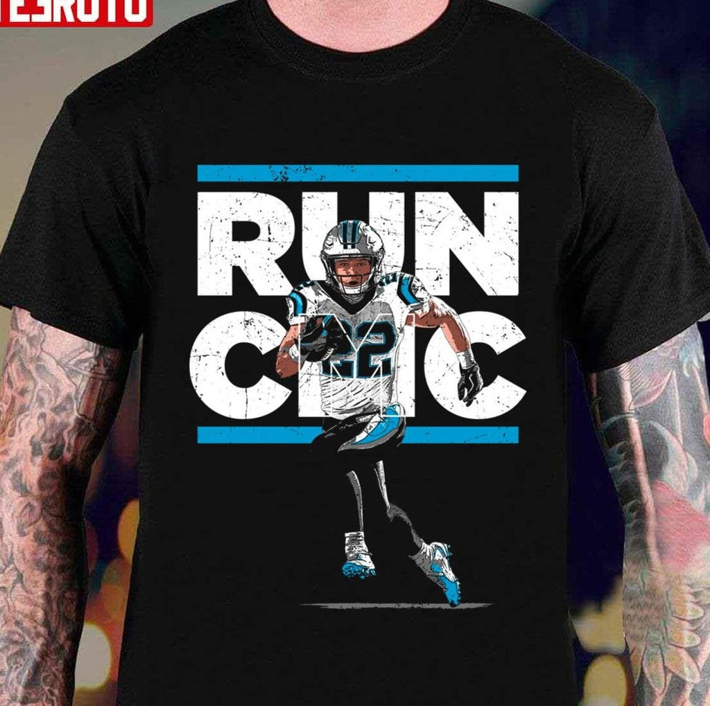 Run Cmc Carolina American Football Christian Mccaffrey Gift Unisex T-shirt
