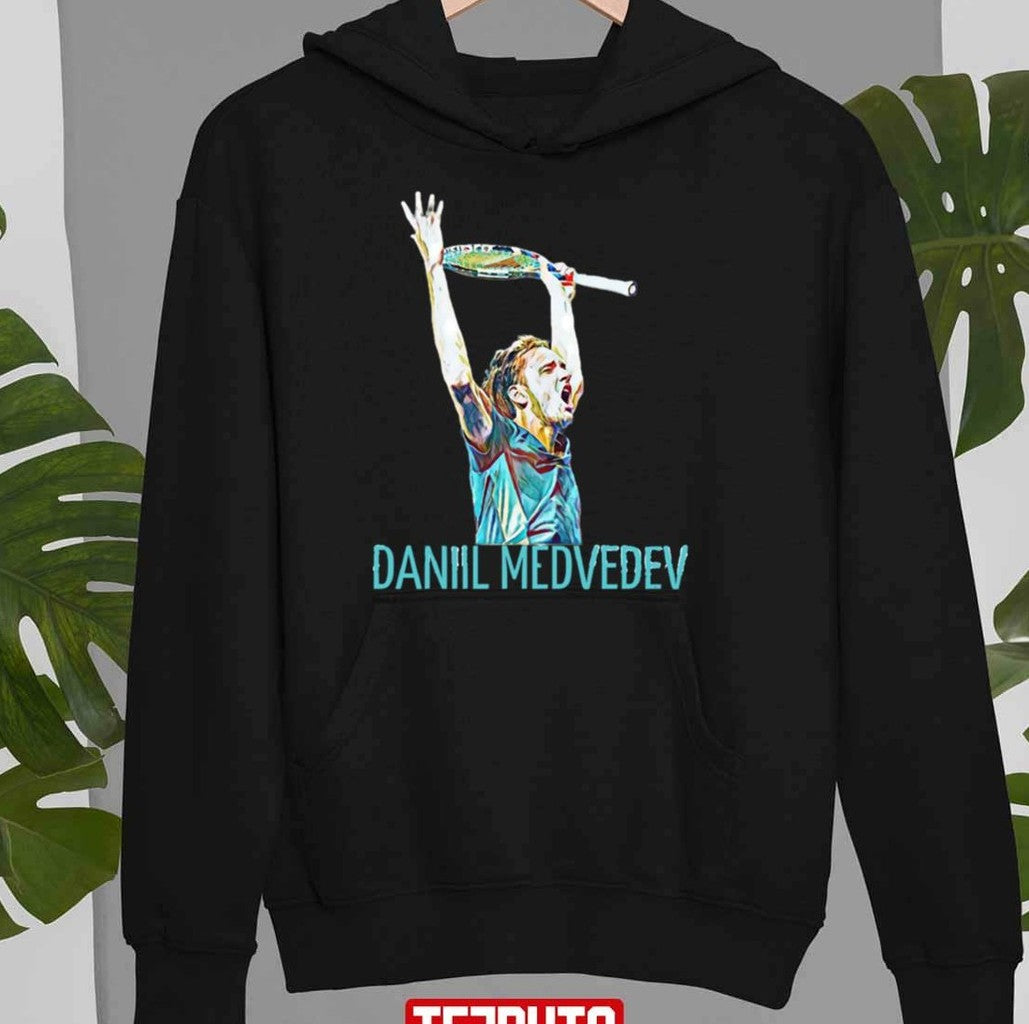 Tennis Player Daniil Medvedev Russian Tennis Unisex Sweatshirt