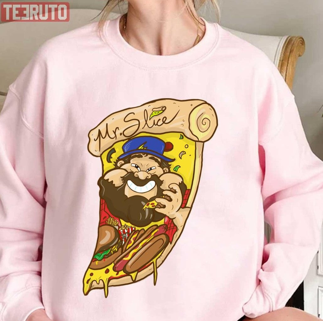 Mr Slice Doughboy Pizza Unisex T-Shirt