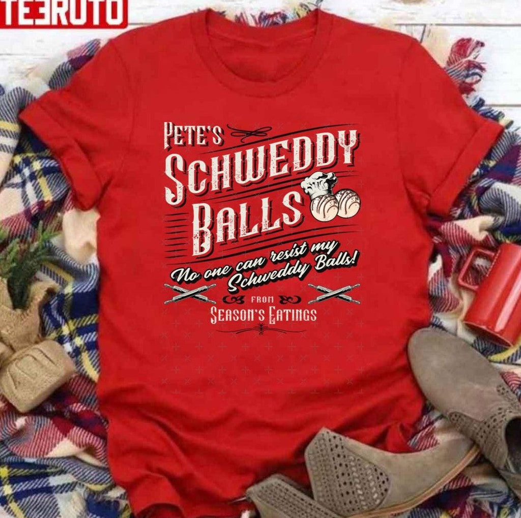 Schweddy Balls Logo Xmas Unisex Sweatshirt