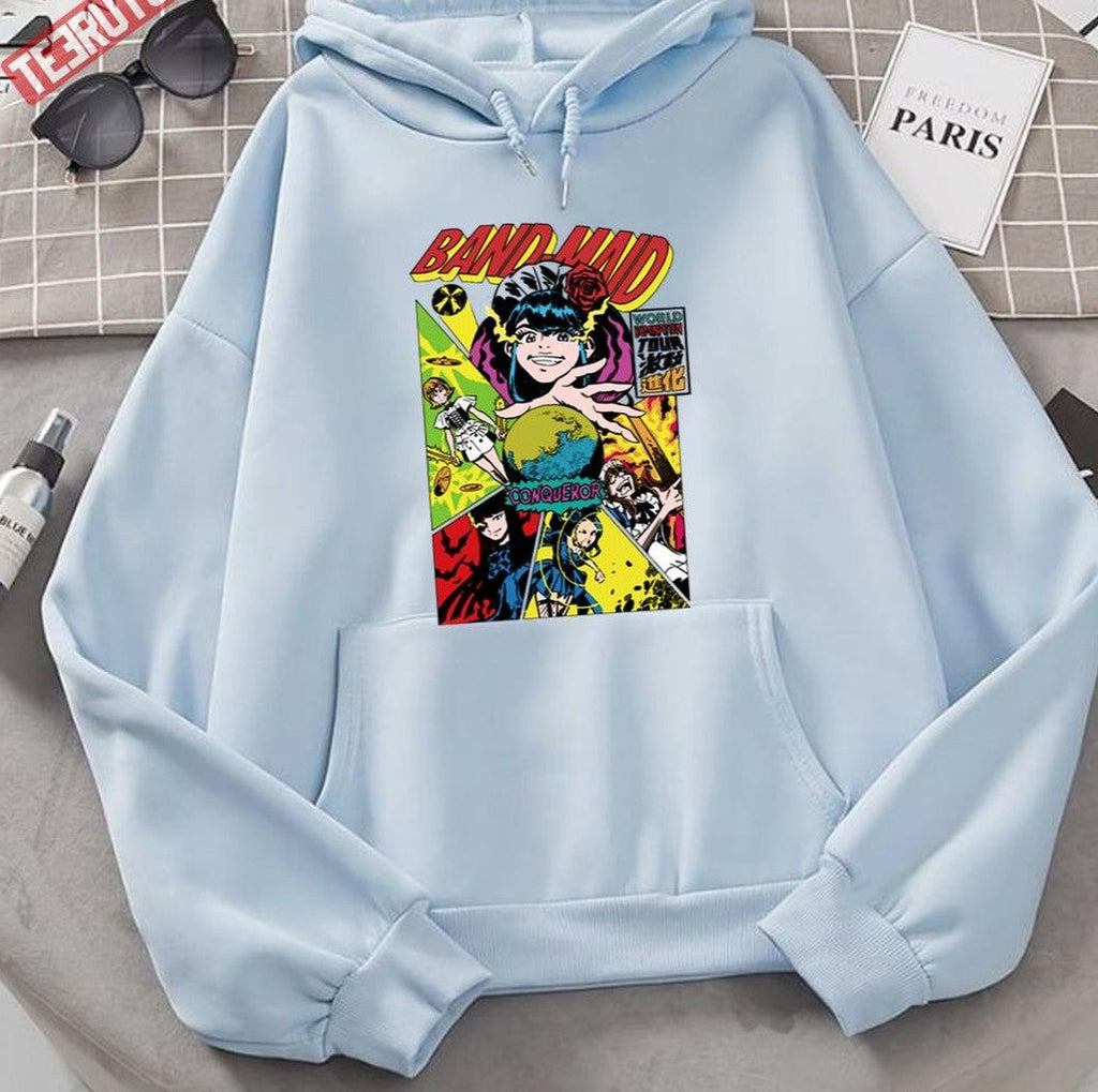 Band Maid Comic Unisex Hoodie