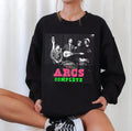Pink Logo The Arcs Band Complete Unisex Sweatshirt