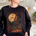 The Darkest Brew For Halloween Days Pumpkin Under The Moon Vintage Unisex T-Shirt