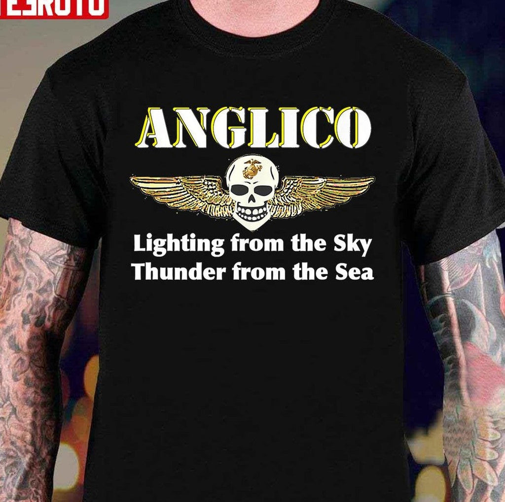 Anglico Eagle Globe Anchor Veteran Unisex T-Shirt