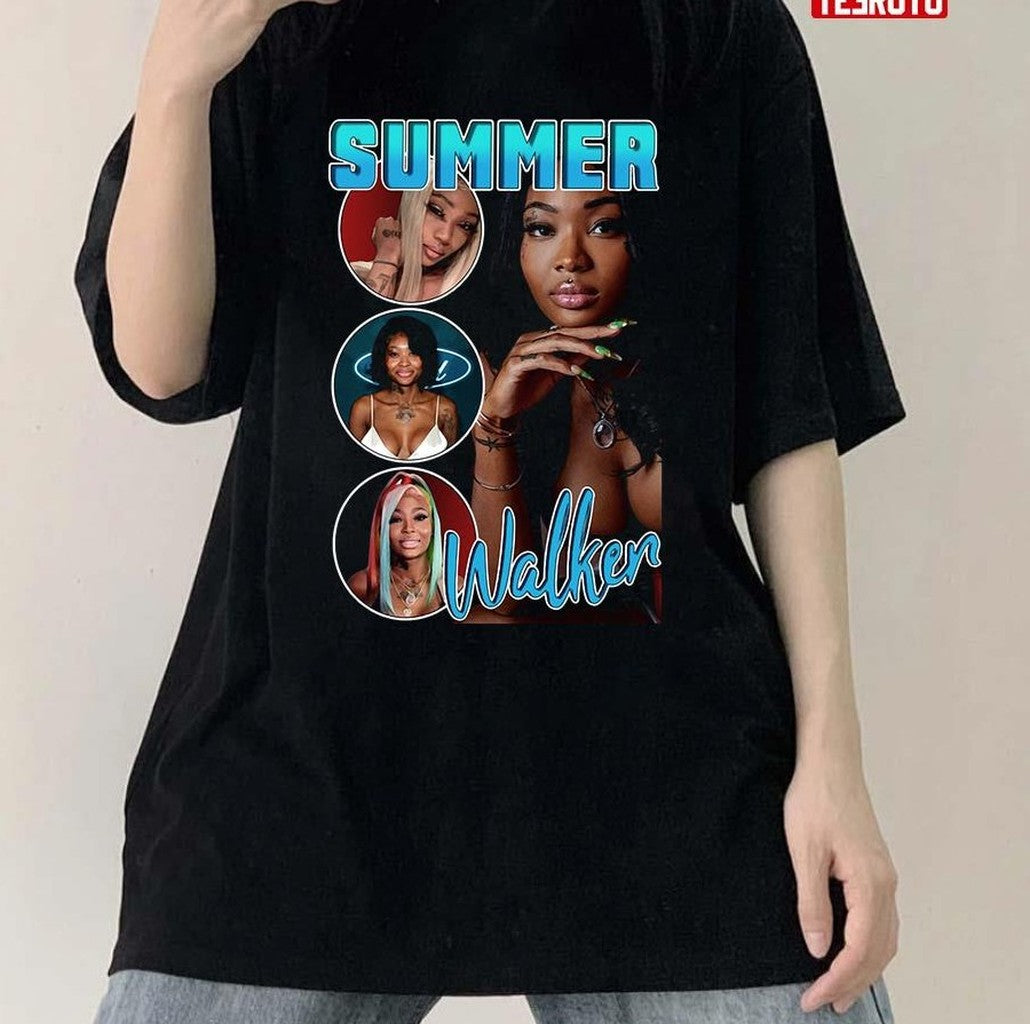 Summer Walker Vintage Retro 90s Bootleg Rap Style Unisex T-Shirt