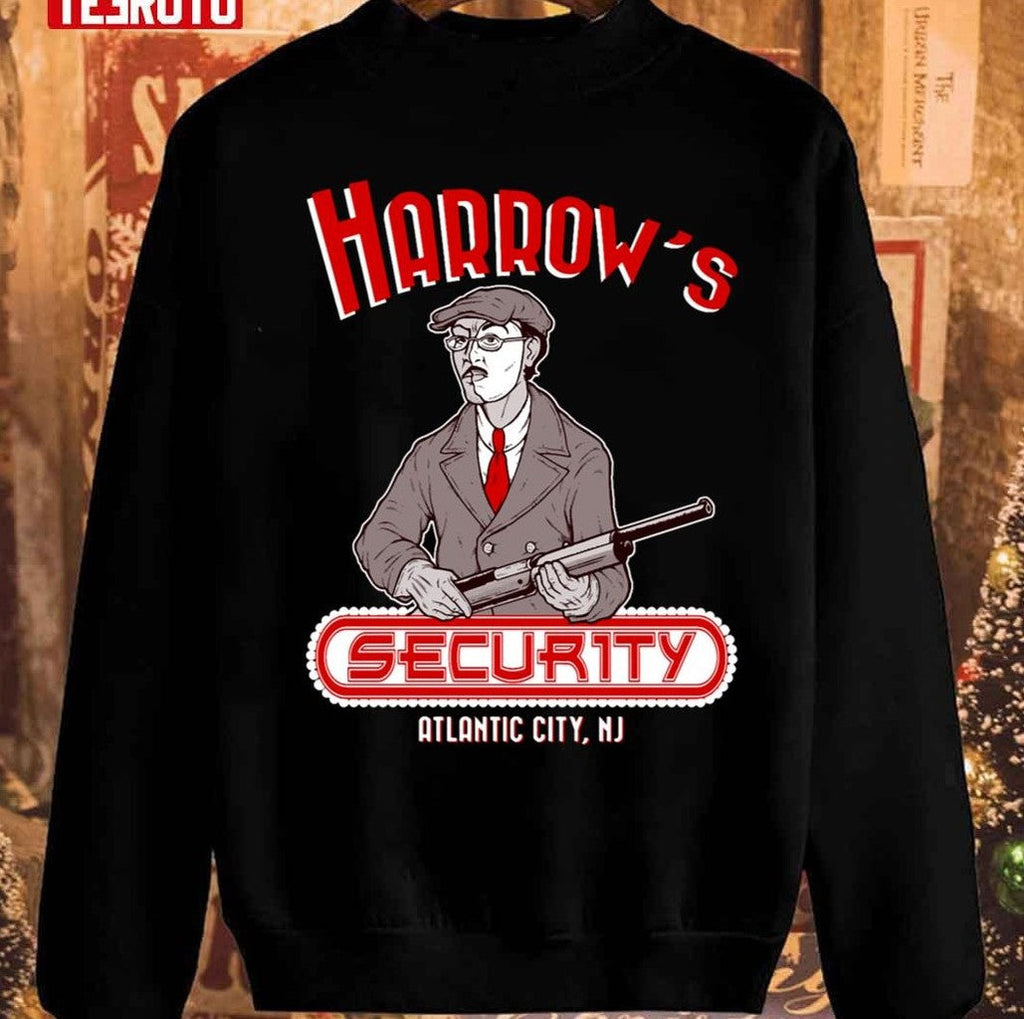 Retro Vintage Harrow's Security Christmas Sweatshirt