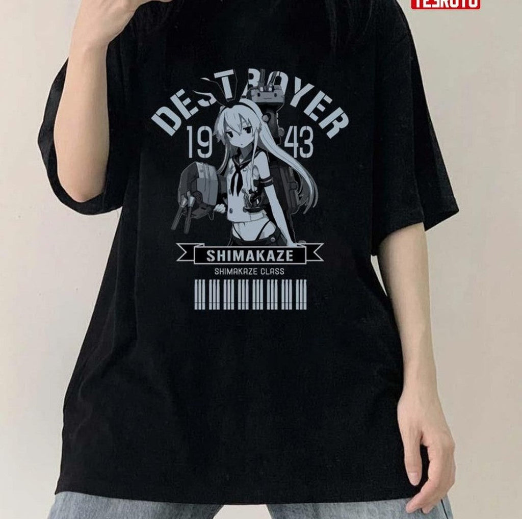 Shimakaze Destroyer 1943 Kancolle Unisex T-Shirt