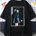 Black Hair Takina Anime Lycoris Recoil Unisex T-shirt