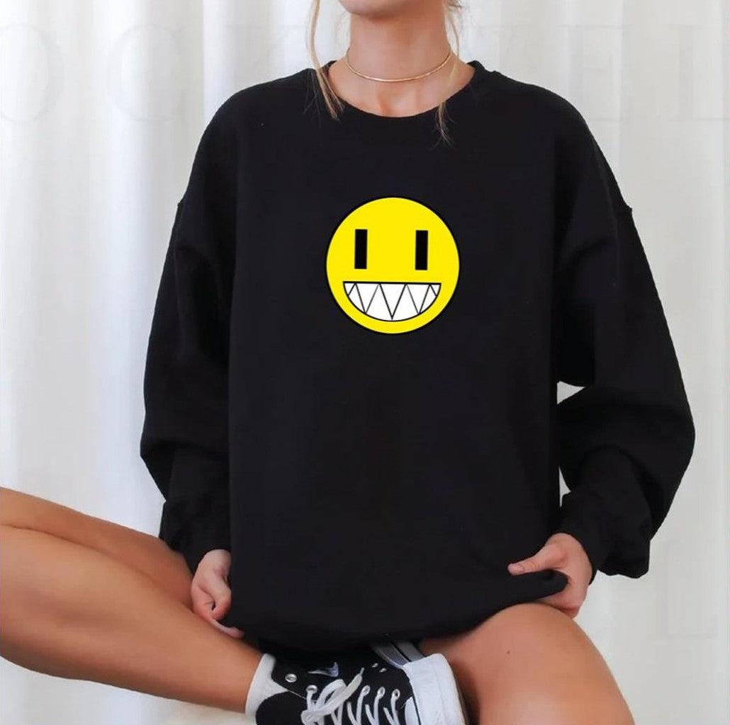 Smile Face In Digimon Unisex Sweatshirt