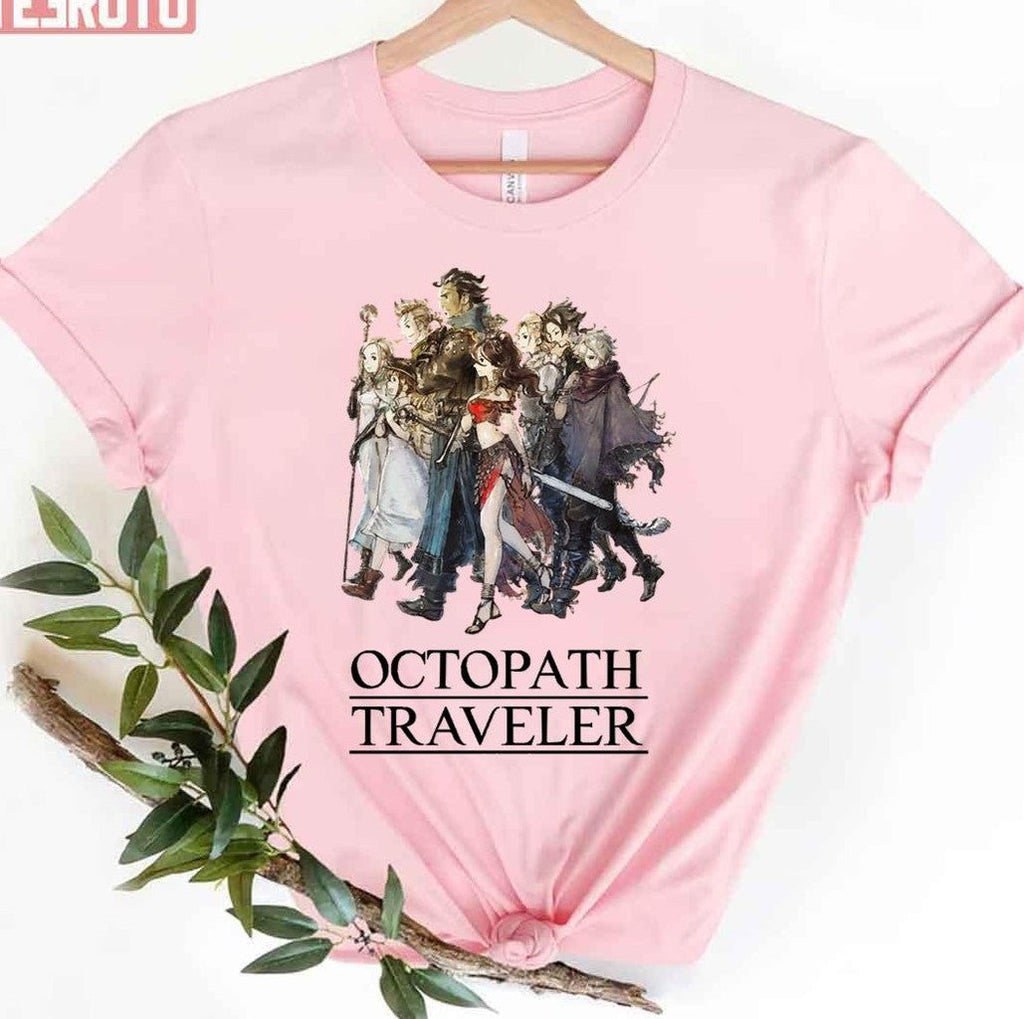 Octopath Travelers Logo Unisex T-Shirt