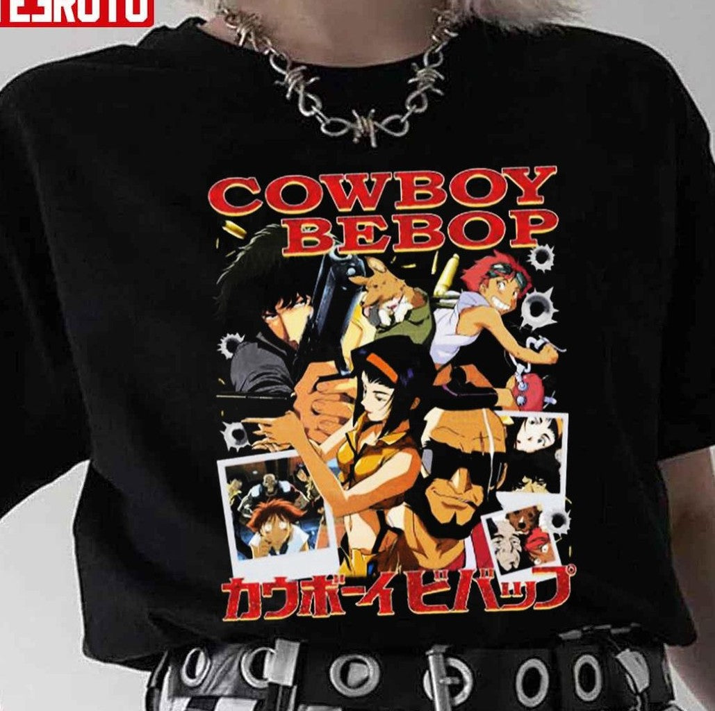 The Bebop Crew 90s Vintage Cowboy Bebop Unisex T-Shirt