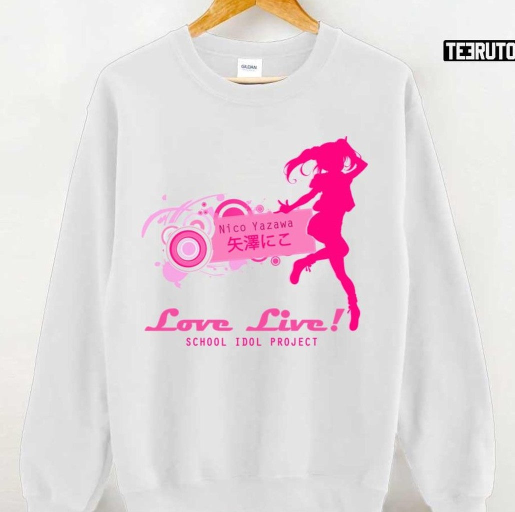 Nico Yazawa Love Live! School Idol Project Silhouette Unisex T-Shirt