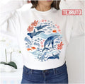 Ocean Life Sea Creatures Unisex Sweatshirt