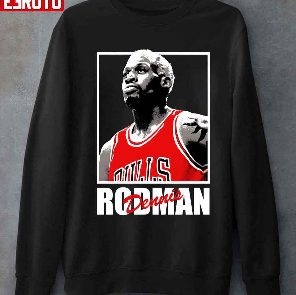 Basketball Player Dennis Rodman Vintage Styleeee Unisex T-shirt