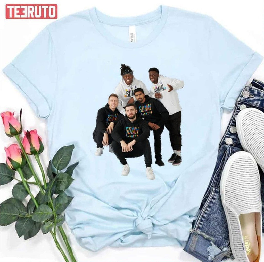 Sidemen Tinder Funny Team Unisex T-Shirt