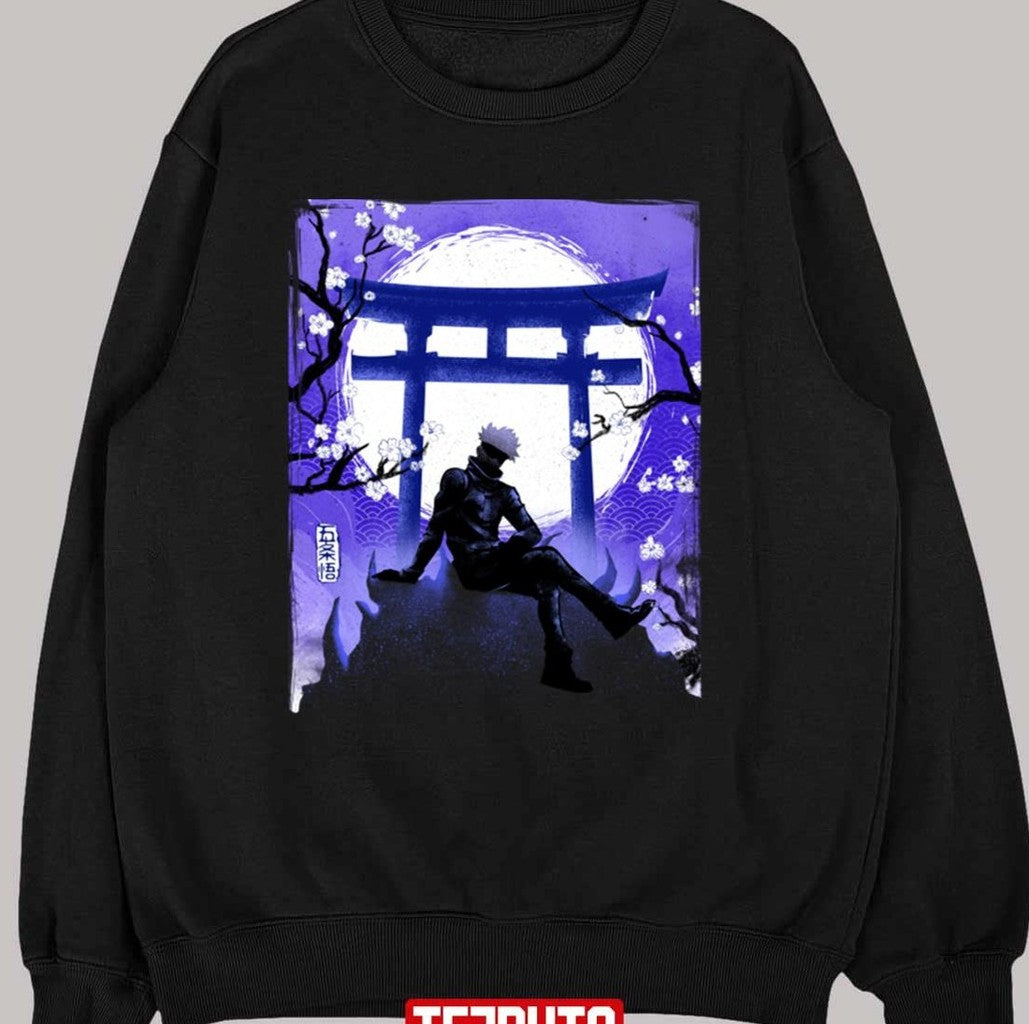 Sakura Satoru Gojo Satoru Jjk Jujutsu Kaisen Unisex T-Shirt