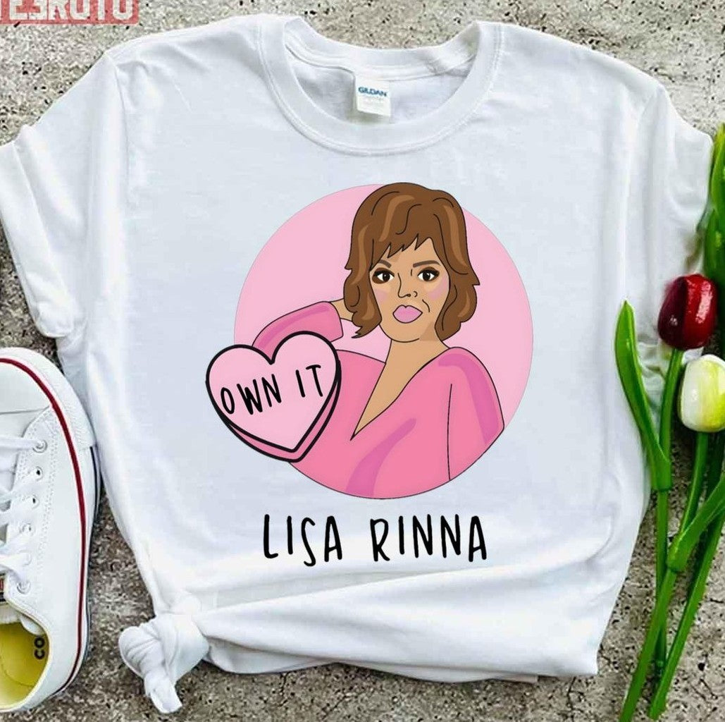 Pink Lisa Rinna Unisex T-Shirt