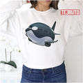 777 Whale Orcas Plane Unisex Sweatshirt