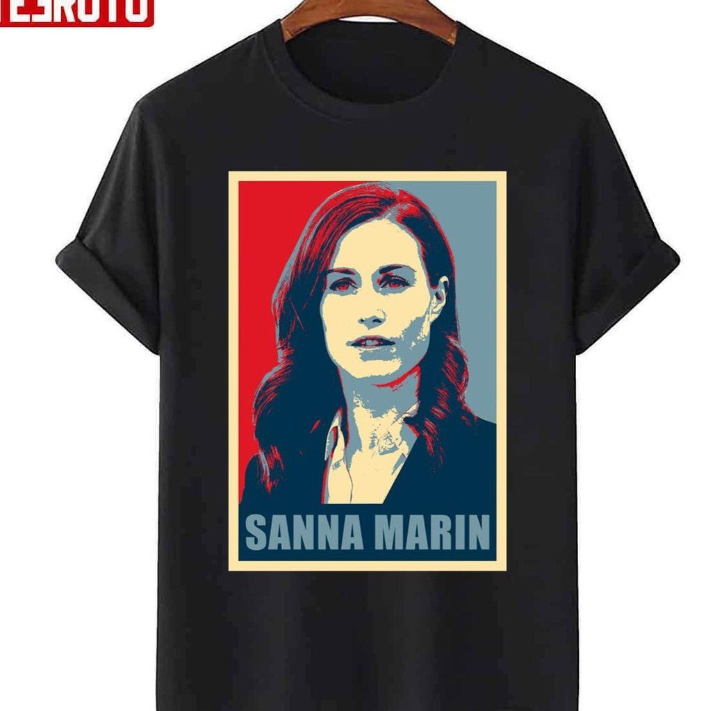 Sanna Marin Prime Minister Of Finland Hope Unisex T-shirt