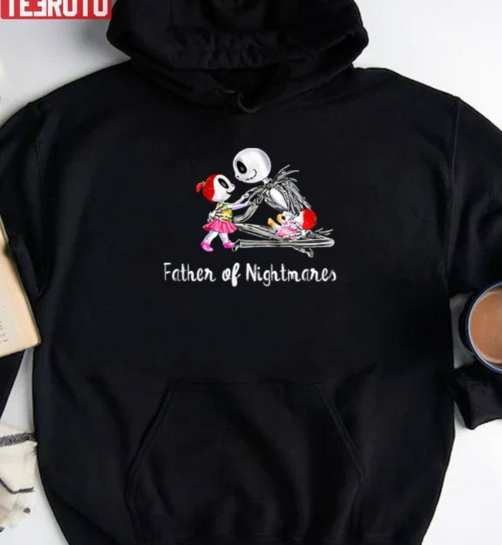 The Family Nightmare Halloween Before Christmas Father Jack Skellington Unisex Sweatshirt