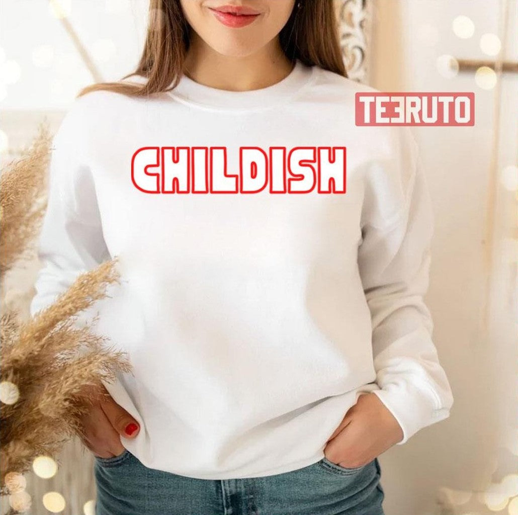 Tgf Jay Swingler Childish Text Unisex Sweatshirt