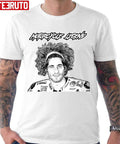 Black And White Design Marco Simoncelli 'super Sic' Motorcycle Legend Unisex T-Shirt