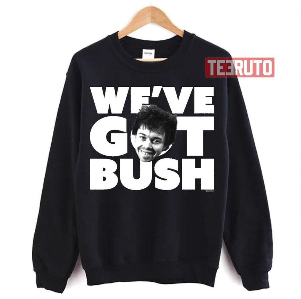 Revenge Of The Nerds Weve Got Bush White Unisex Sweatshirt