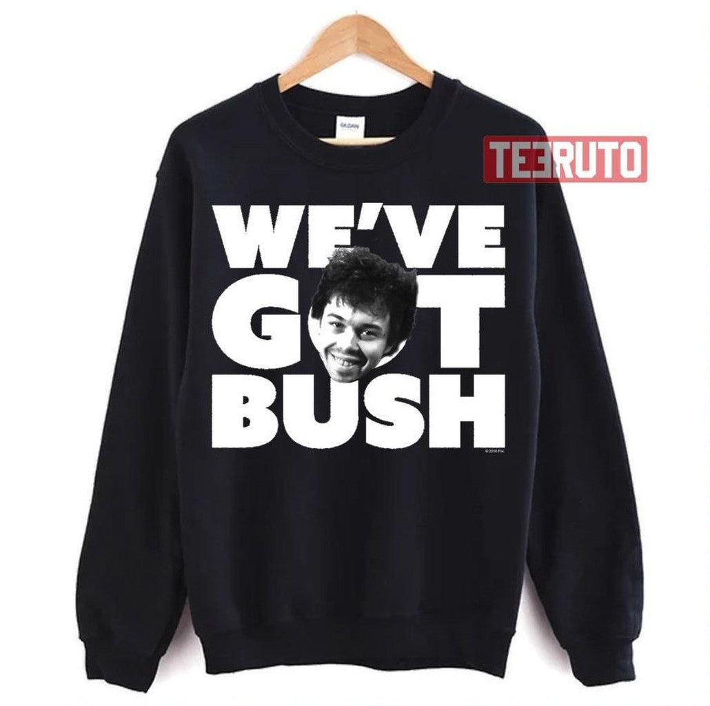 Revenge Of The Nerds Weve Got Bush White Unisex Sweatshirt