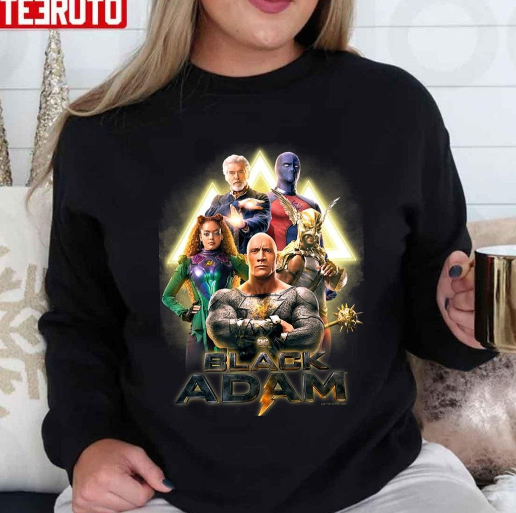 Social Justice Black Adam Group Unisex Sweatshirt