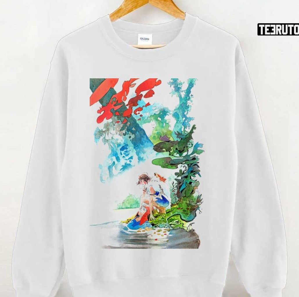 Princess Mononoke Studio Ghibli Present Unisex T-Shirt