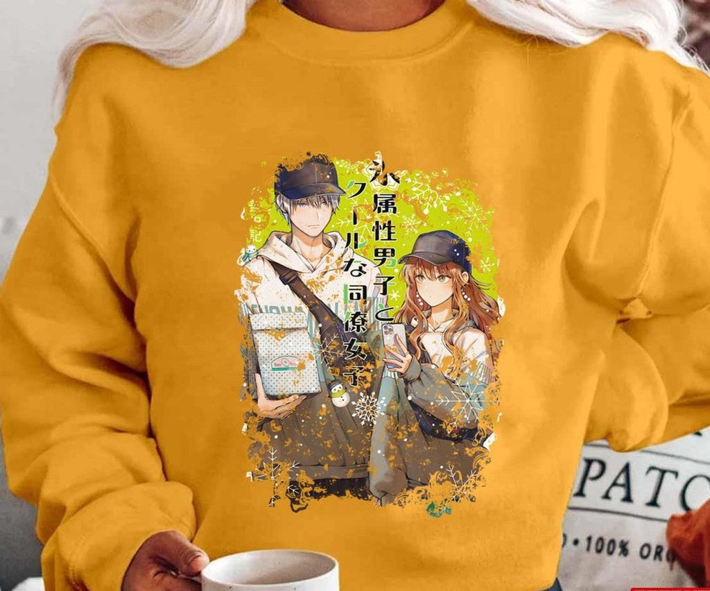 Street Style The Ice Guy And His Cool Female Colleague Unisex T-Shirt